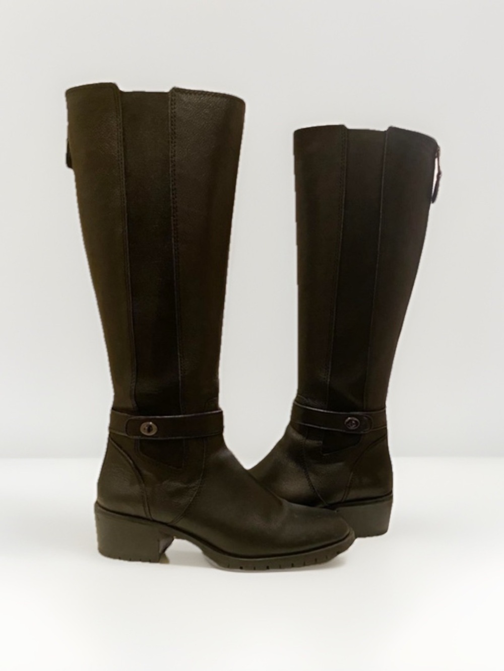 Coach Black Over-the-Knee Riding Boots